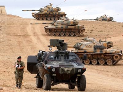 Турецкие войска на границе с Сирией. Фото: media.mk-turkey.ru