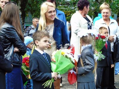 Ученики и родители. Фото: Александр Воронин. Каспаров.Ru