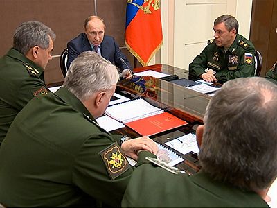 Путин на совещании по развитию ВC Фото: http://kremlin.ru/