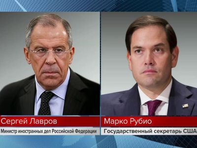 Сергей Лавров и Марко Руби. Фото: rutube.ru